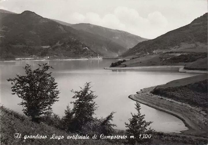 Il Lago di Campotosto dopo